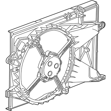 GM 95352367 Fan Shroud