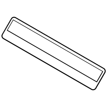 BMW 71-21-2-122-695 Label "Bar Code"