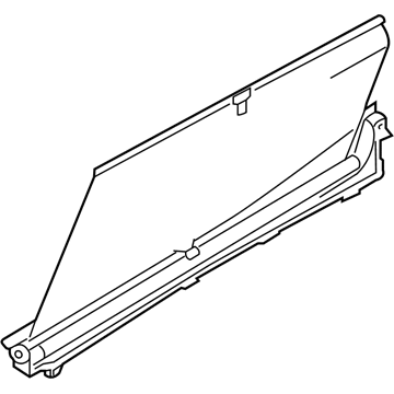 Hyundai 83362-B8000 Curtain-Rear Door, RH