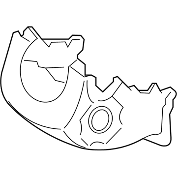 Hyundai 84855-F3000-TRY Steering Column Lower Shroud