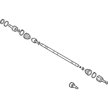 Kia 49501E4000 Joint Assembly-Constant