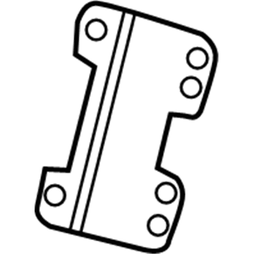 GM 23435400 Rear Seat Air Bag Bracket