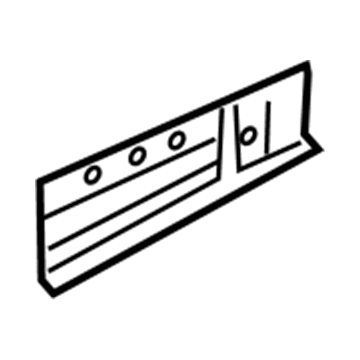 BMW 41-11-7-276-193 Closing Plate, Longitudinal Member, Left