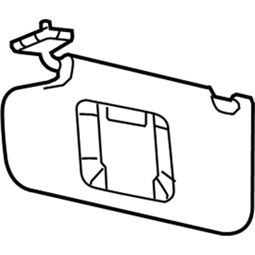 Ford CE9Z-7404104-AB Sunvisor