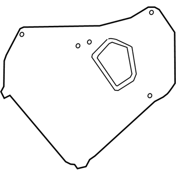 GM 42673114 Water Deflector