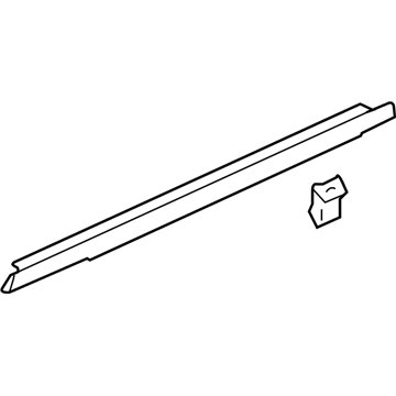 Honda 72410-TA0-A02 Molding Assy, R FR Do