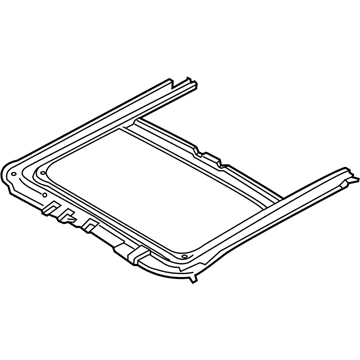 Hyundai 81620-F9000 Frame Assembly-SUNROOF