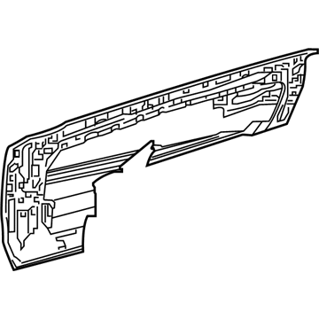 Lexus 67012-11020 Panel Sub-Assembly, Front Door Inside