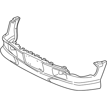 GM 15034723 Front Bumper Cover