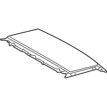 Lexus 63113-48010 Panel, Roof, Rear