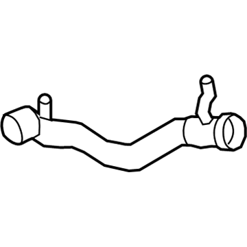 BMW 17-12-7-594-451 Radiator Coolant Hose Lower