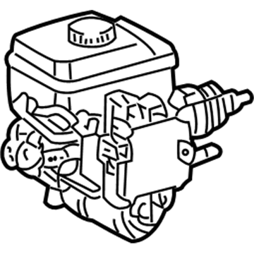 Lexus 47050-60041 Brake Booster Assy, W/Master Cylinder