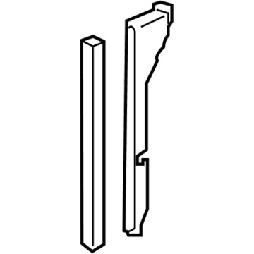 Honda 19025-RJE-A01 Seal, R. Radiator Side