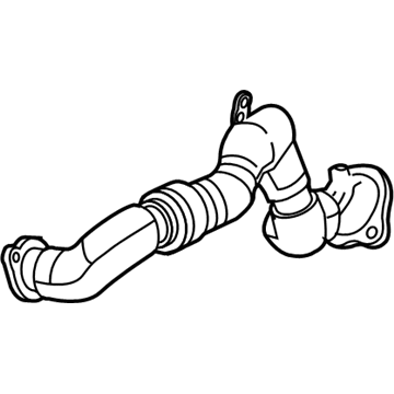 GM 15247153 Exhaust Manifold Pipe