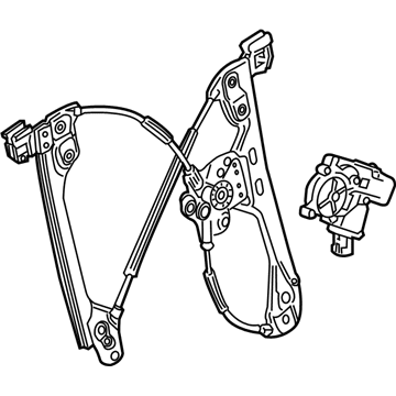 GM 84005654 Window Regulator