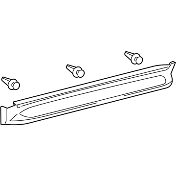 Lexus 51774-60160-A1 Cover, Step Plate, LH