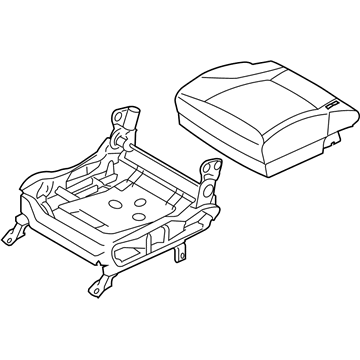 Kia 882003F400NF3 Cushion Assembly-Front Seat, R