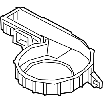 Hyundai 97112-D2000 Case-Blower, Lower