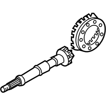 Nissan 38100-0F56A Gear Set-Final Drive