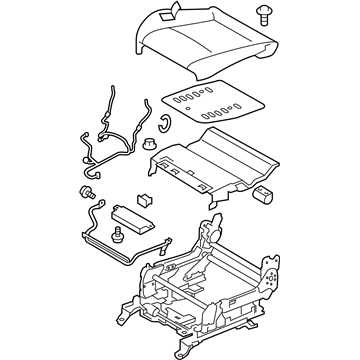 Infiniti 87350-1PS3A Cushion Assembly - Front Seat