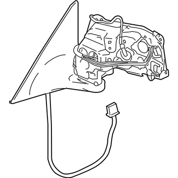 Lexus 87909-24260-A0 ACTUATOR Sub-Assembly, Outer Mirror