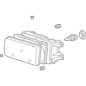 Toyota 81150-35211 Headlamp Assembly