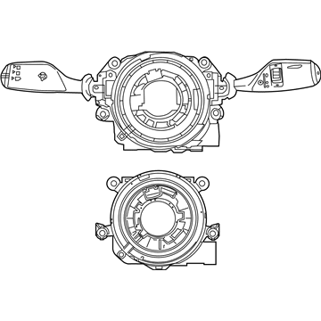 BMW 61-31-5-A32-041 SWITCH UNIT STEERING COLUMN