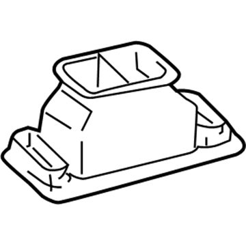 Lexus 55870-60010 Duct Assy, Heater To Register