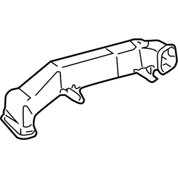 Lexus 55844-60140 Duct, Heater To Register, NO.2