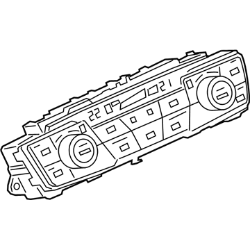 BMW 64-11-9-371-460 Automatic Air Conditioning Control