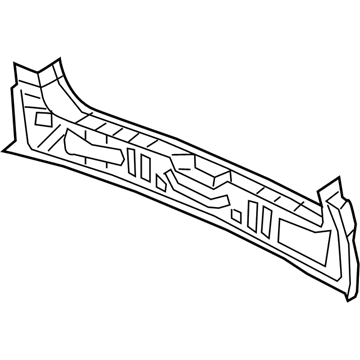 Honda 65750-TGS-A00ZZ CROSSMEMBER, RR. FLOOR