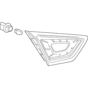 GM 84043112 Tail Lamp Assembly