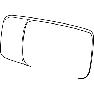 Mopar 68067730AA Glass-SPOTTER Mirror Replacement