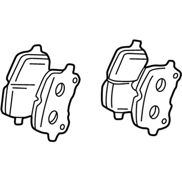 GM 88972096 Pad Kit, Front Disc Brake