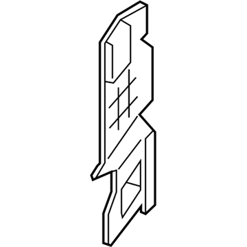 Acura 71114-STX-A00 Plate L, Frair Guide