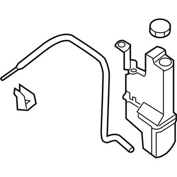 Nissan 21710-5BC0A Tank Assy-Radiator Reservoir