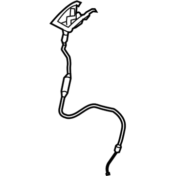 BMW 52-20-2-997-567 Bowden Cable Right