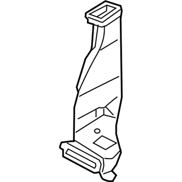 Hyundai 97370-D3000 Duct-Rear Heating, RH