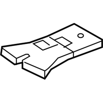 Hyundai 97375-D3000 Duct-Rear Heating Rear, RH