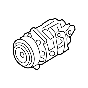 BMW 64-52-5-A11-2E1 AIR CONDITIONING COMPRESSOR