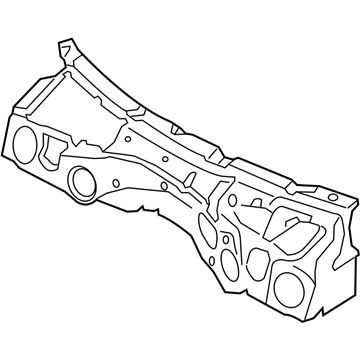 BMW 51-48-7-221-965 Upper Sound Insulating Dash Panel