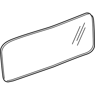 GM 15909803 Lift Gate Glass