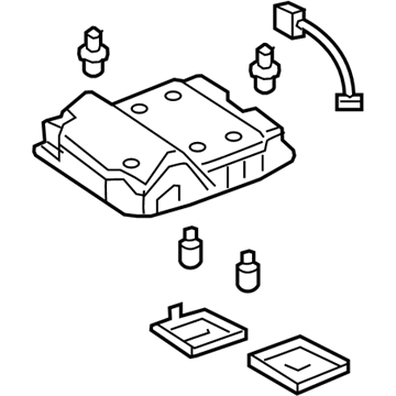 Toyota 81260-12270-B0 Map Lamp Assembly