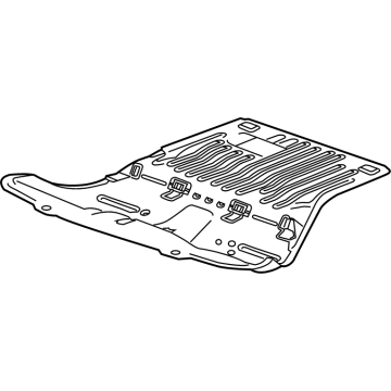 GM 84508713 Center Floor Pan