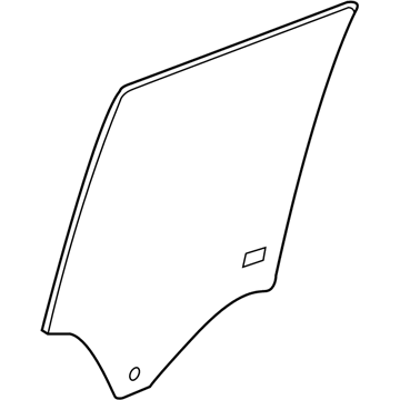 GM 84560285 Door Glass