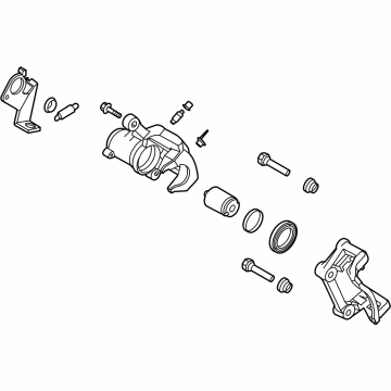 Hyundai 58310-AAA40 CALIPER Kit-RR Brake, LH