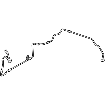 BMW 64-50-9-209-728 Pressure Hose, Condenser, Evaporator