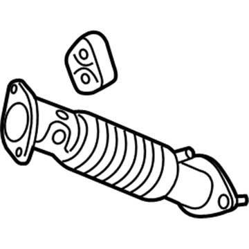 Kia 28610B2310 Front Muffler Assembly