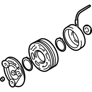 Mopar MR500339 Clutch-A/C Compressor