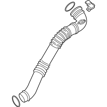 BMW 13-71-7-607-941 Charge-Air Duct